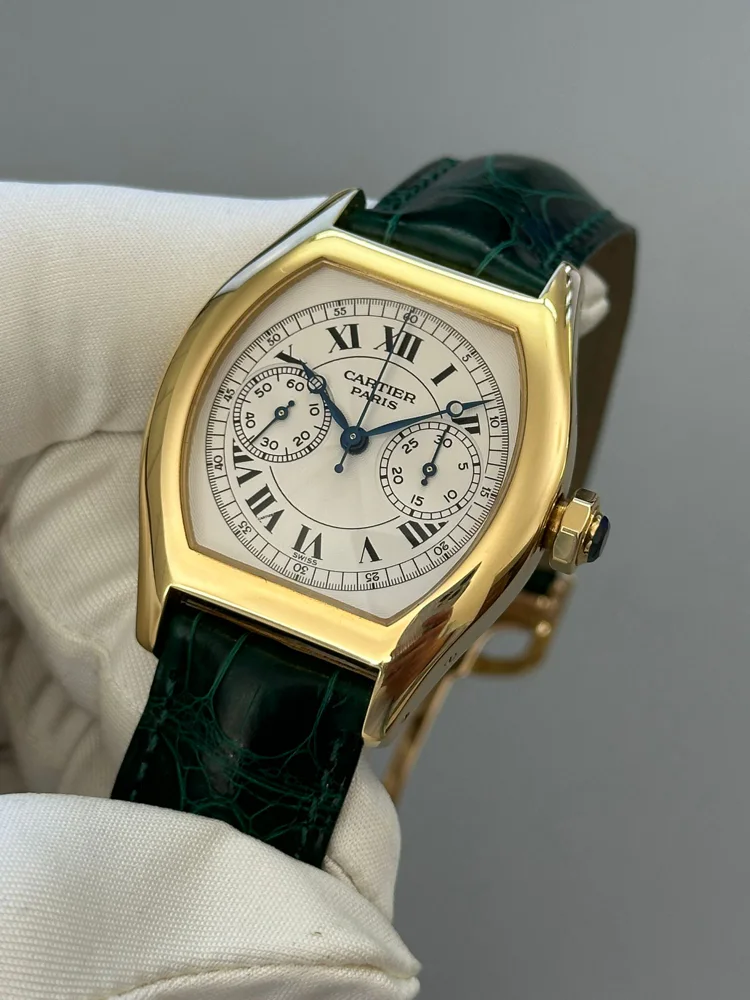 Cartier Tortue Monopusher Chronograph CPCP